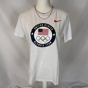 Nike Gray Olympic Team Short Sleeve Tee